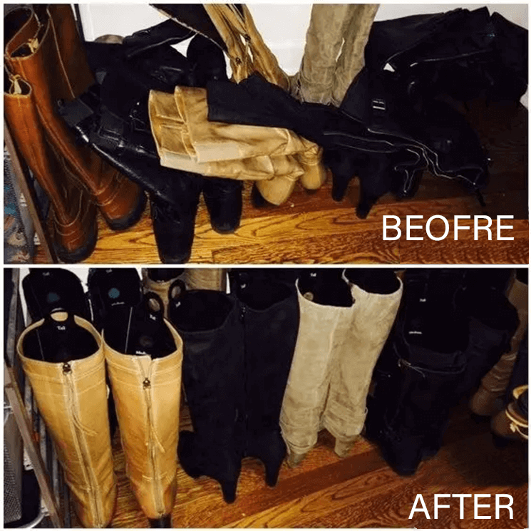 Boot Trees for Tall Boots, Boot Shaper Stands, Women's Tall Boot Shapers, Boot Holders for Cowboy Boots. 1 Pair.