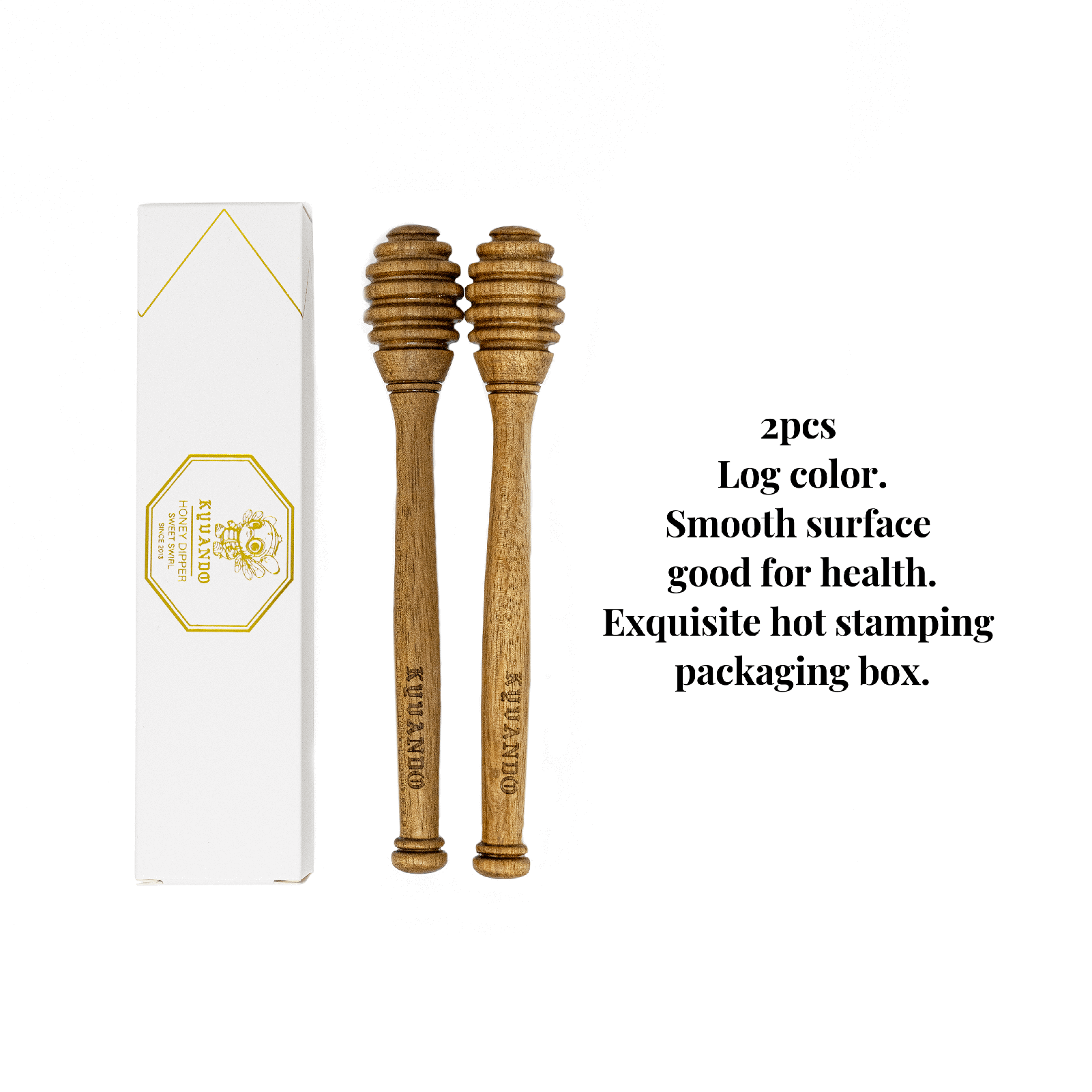 brazilian cherry wood honey dipper durable & warp resistant, preserves honey purity, 2pcs, 6.3 inch brazilian cherry wood honey dipper durable & warp resistant, preserves honey purity, 2pcs, 6.3 inch