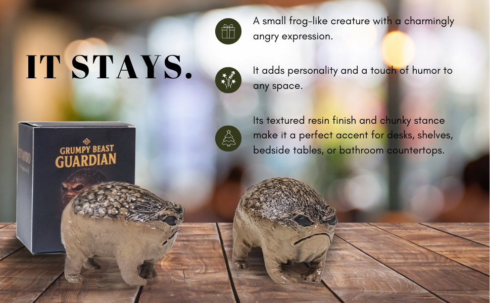 grumpy frog statue, frog decor figurine for desk & home, weird angry frog sculpture, mini frog ornament, unique frog gift with box, 1pcs grumpy frog statue, frog decor figurine for desk & home, weird angry frog sculpture, mini frog ornament, unique frog gift with box, 1pcs
