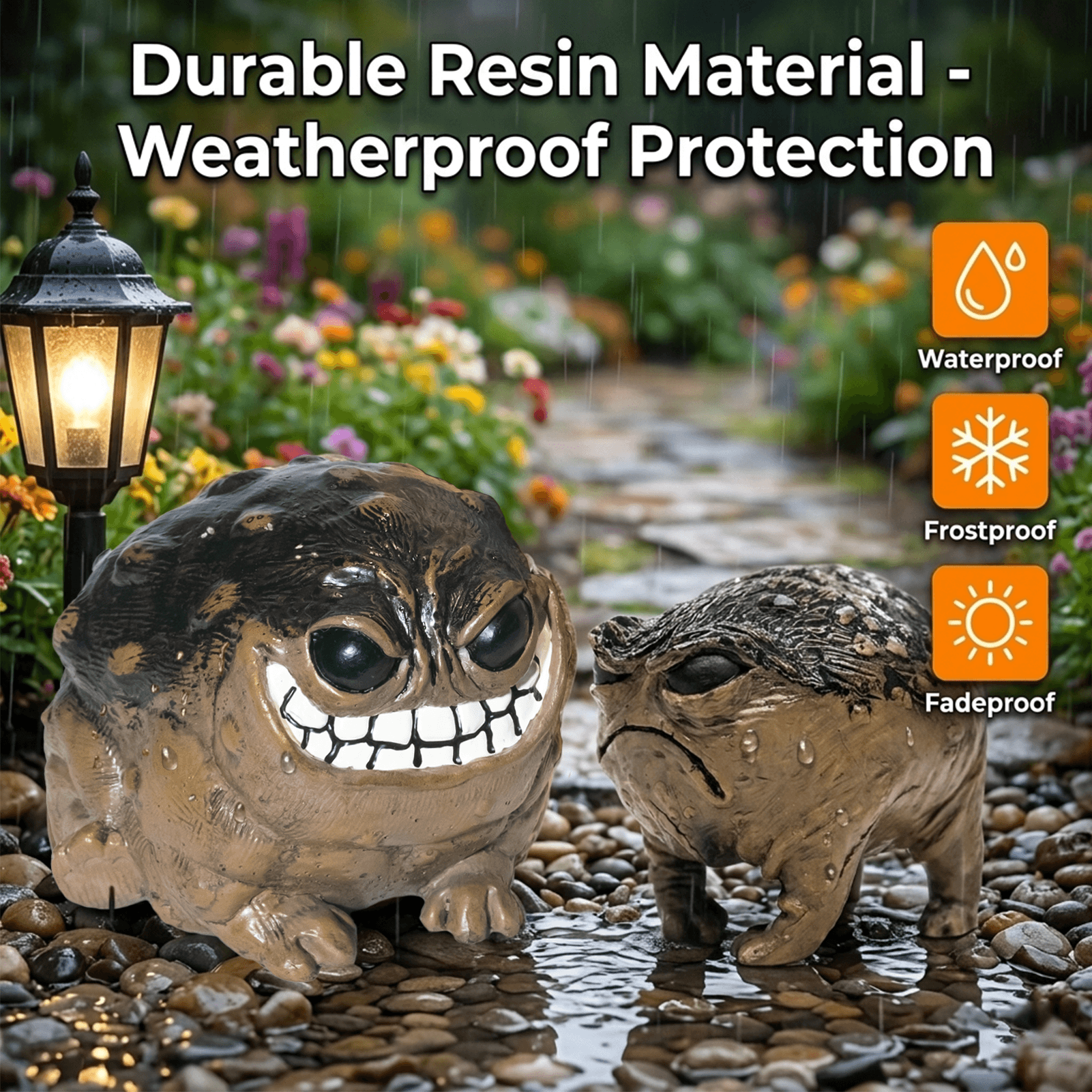 weird grumpy smiling frog toad statue, funny ugly cute garden yard plant decor novelty home office decor sculpture, unique gift boxed figurine, 1pc weird grumpy smiling frog toad statue, funny ugly cute garden yard plant decor novelty home office decor sculpture, unique gift boxed figurine, 1pc