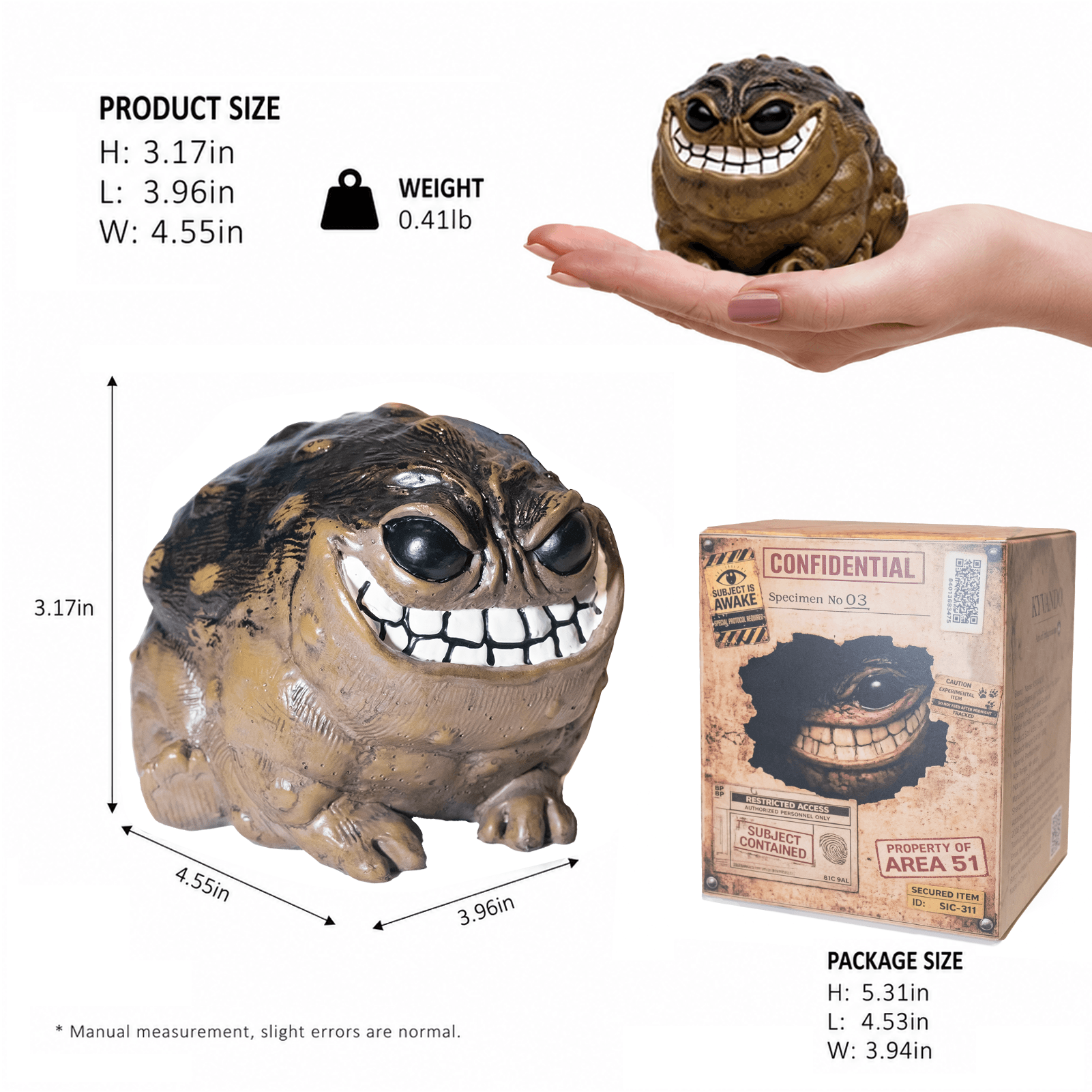 weird grumpy smiling frog toad statue, funny ugly cute garden yard plant decor novelty home office decor sculpture, unique gift boxed figurine, 1pc weird grumpy smiling frog toad statue, funny ugly cute garden yard plant decor novelty home office decor sculpture, unique gift boxed figurine, 1pc